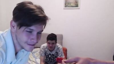 Wild Web-Cam Fun: K I S S L O R D Frat Guys Passionate Return