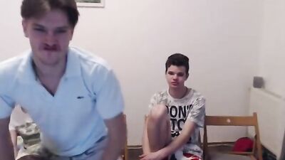 Wild Web-Cam Fun: K I S S L O R D Frat Guys Passionate Return