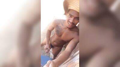 Big Latino Cock Masturbation Webcam Show!