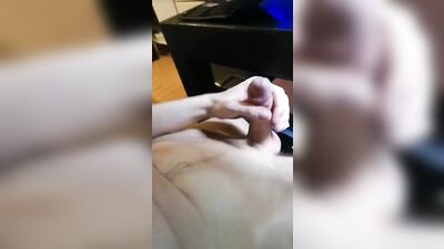 CGN Playing with my 18x5 Cock and Precum (No Cum)