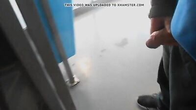 Wanking in the supermarket