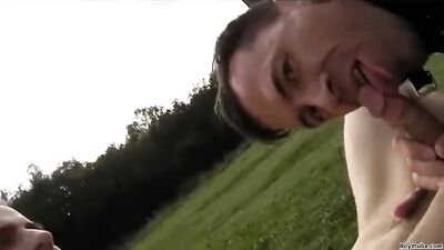 Daddy and boy piss and flip fuck out