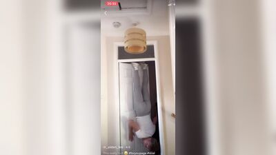 Viral Aidan cam show flex gym jock