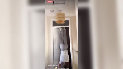 Viral Aidan cam show flex gym jock