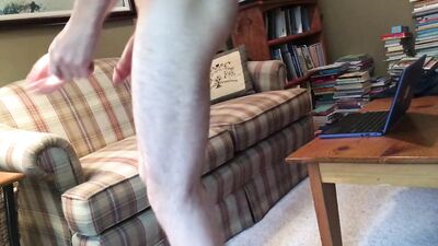 Cute guy jerks into fleshlight