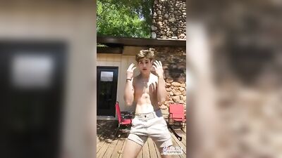 Teen public Lang Windhoek cam show jock college