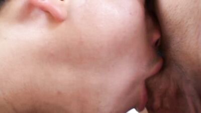 Intense Outdoor Deep Throat Blow Job