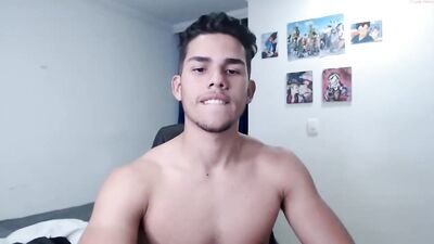 Sexy boy with hairy ass and nice cock