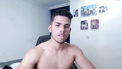 Sexy boy with hairy ass and nice cock