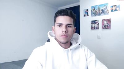 Sexy boy with hairy ass and nice cock