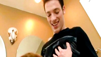 Little Bro Sucks, Fucks & Blasts Cum On Ass