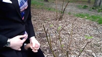 Suited teen cums outside school boys porn