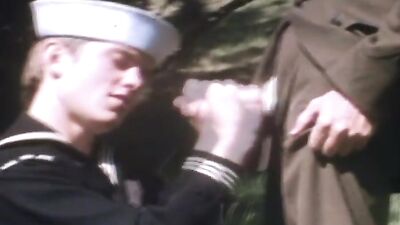 USMC VS USN Gay Boys Porn Outdoors