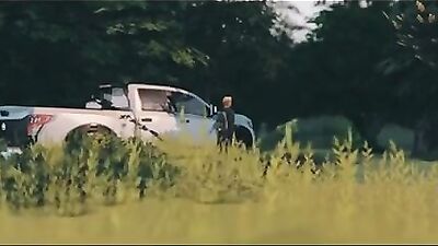 Camping with new daddy - gay sex