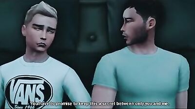 Camping with new daddy - gay sex