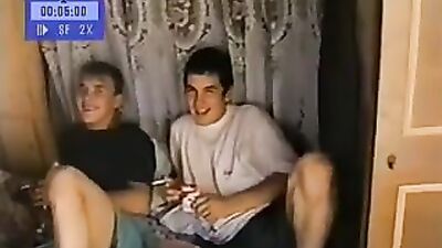 Friends have fun gay teen porn