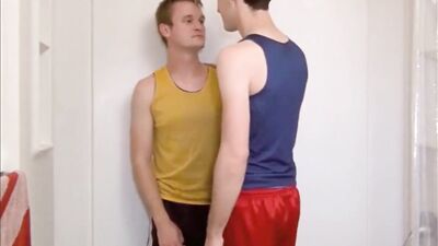 Blowing and fucking in Adidas Shorts