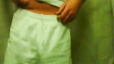 Teen Boy Taking A Shower