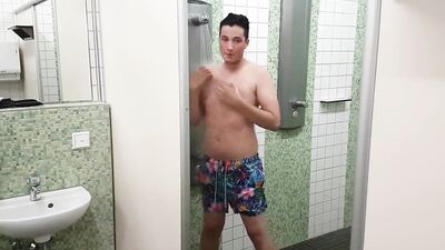 Chubby Gets BJ At The Pool Gay Teen Sex