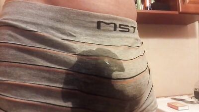 Piss in trunks: Hardcore Gay Porn Video