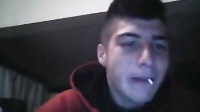 Gay Porn Friends Cum Twice On Cam with Smooth Round Asses