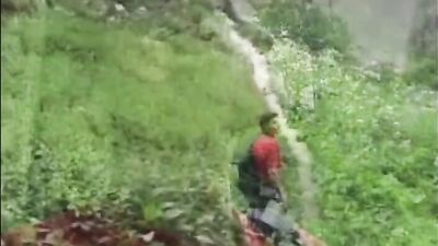 The Castle Threesome - Action Cum Shots in Public!