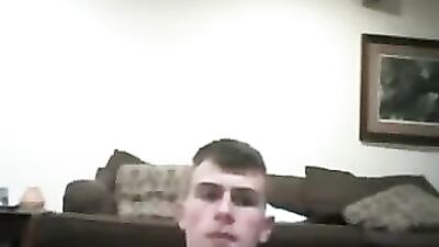 Big Cock Bareback Cam Showdown - Gorgeous Boys Explosive Load!