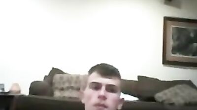 Big Cock Bareback Cam Showdown - Gorgeous Boys Explosive Load!