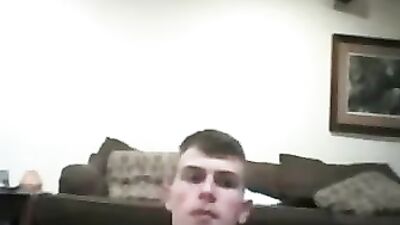 Big Cock Bareback Cam Showdown - Gorgeous Boys Explosive Load!