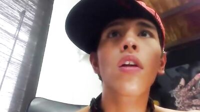 Latin GoGoBoy Nicolas - Part 2: Cum Shots and Latino Cutie on Webcam