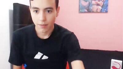 Young Thick Colombian Twink Webcam Cum Show