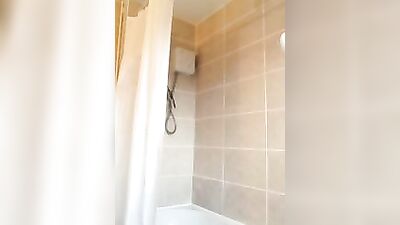 Asian Shower Voyeur: A Gay Porn Video with Asian Solo Action