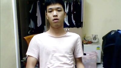 Asian Amature Wanking Explosion! - Muos Hardcore Cumshot