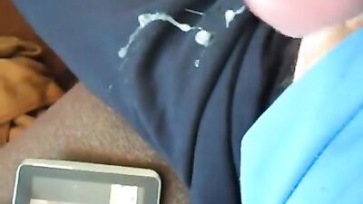 Creamin My Trackies: Amateur Cum Shots Solo - Gay Porn Video