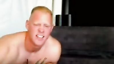 Army Buddies: Webcam Twinks - Double Penetration