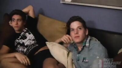 Boys in Action: Bareback Oral Delight!