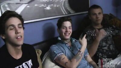 Boys in Action: Bareback Oral Delight!