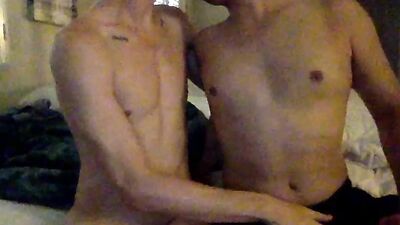 Young Twink Exposing on BoyCams.ca - Skinny Amateur Bareback Action!