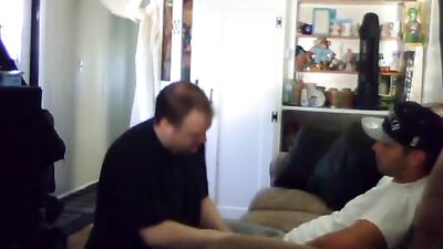 Str8 gets a Real Blowjob from his neighbor - - more @ Twinks1.com