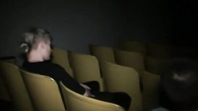 Gay Porn Oral Adventure: Action Cum Shots In The Cinema!