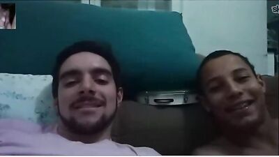 Gay Porn Video - Str8 Friends Have Fun on Cam Again!