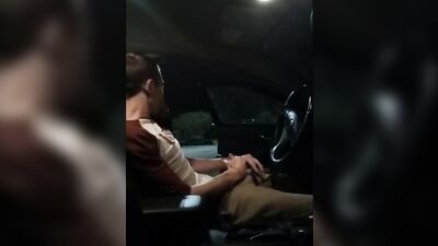 Night Lust in the Parking Lot - Raw Uncut Latino Cock