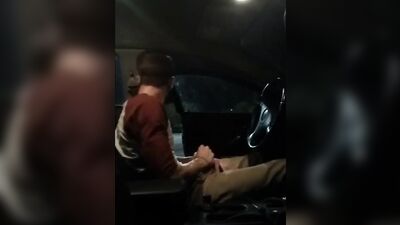 Night Lust in the Parking Lot - Raw Uncut Latino Cock