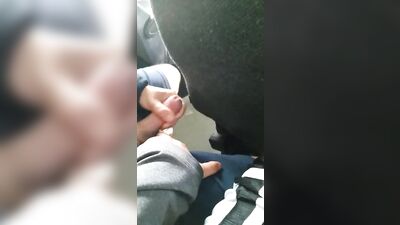 Gay Porn Cumshot In A Bus: Amateur Handjob And Cock Sucking Delights!