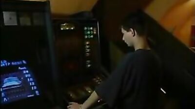 Straight Arcade Boys Get Gay For Cash - Fun at the arcade