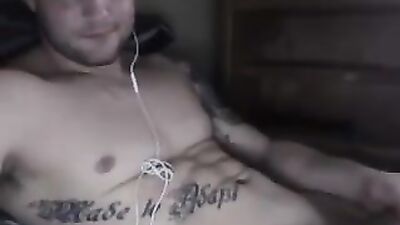 Straight Military Stud With A Big Dick Jerks Off -- more @ Twinks1.com