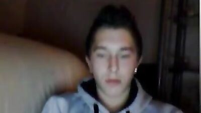 Young Cam Boy Cums Hard: Teen Solo Handjob Explosion!