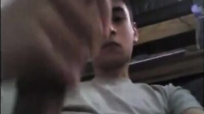 Stroking Hard Cock Amateur Cum Shots Solo