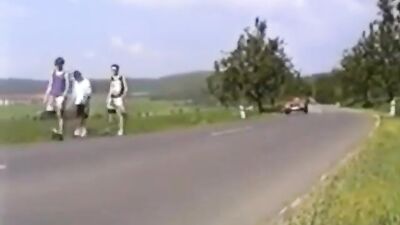 Outdoor Twink Vintage Cumshots: Back to the Wild!