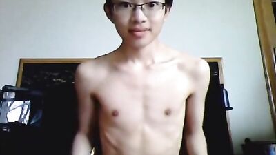 Greyclouds Cumshot Moaning Show: Asian Big Cocks Fireplace Delight!